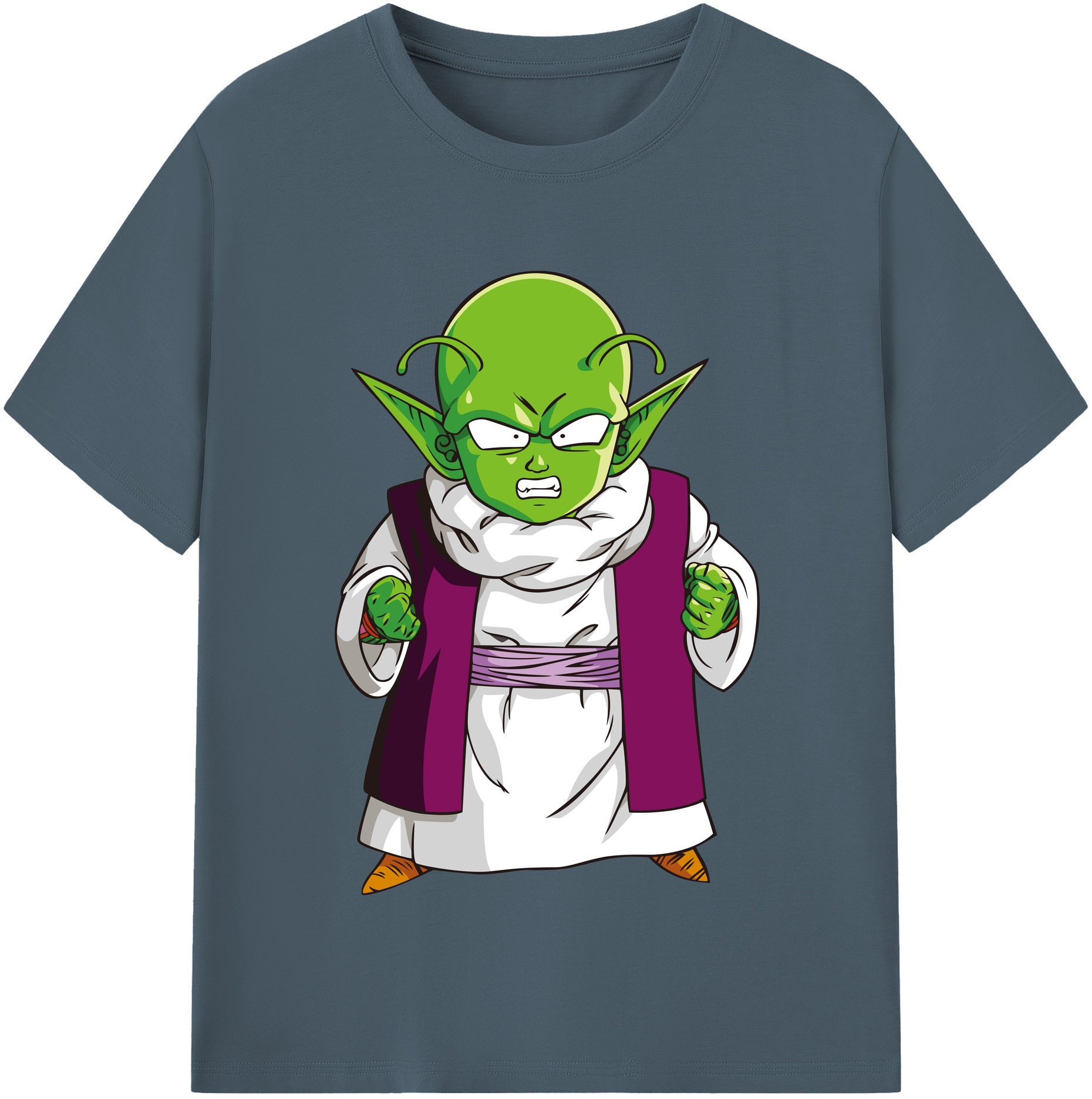 （画像用） ドラゴンボール ピッコロ DRAGON BALL Piccolo 綿100％半袖Tシャツ（フロントプリント）